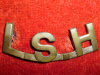10-1, Lord Strathcona's Horse Shoulder Title Badge, Roden 1917  